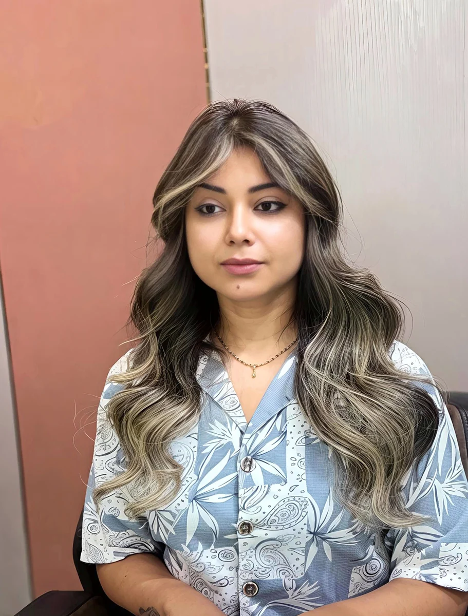 Hair Coloring & Balayage treatment at Glamor Gossip