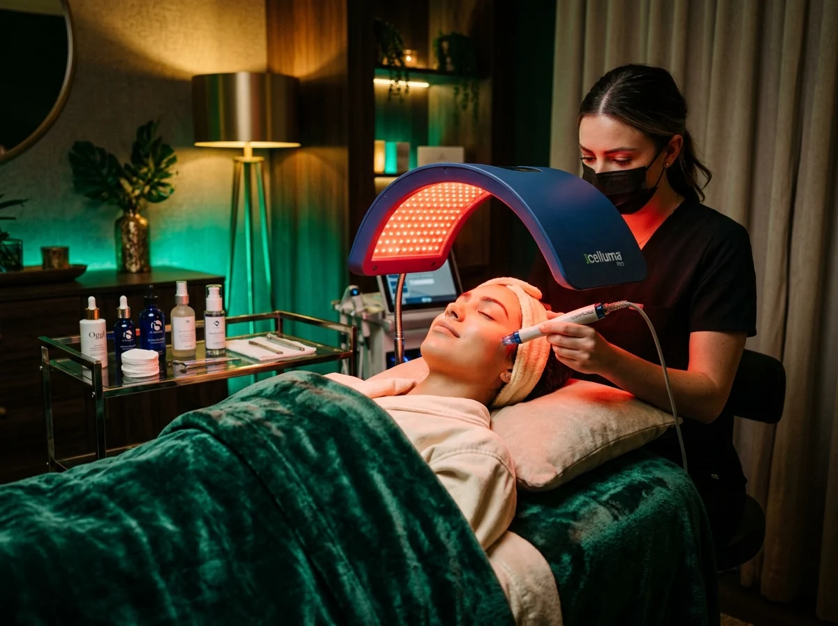 LED Red Light Skin Rejuvenation Therapy
