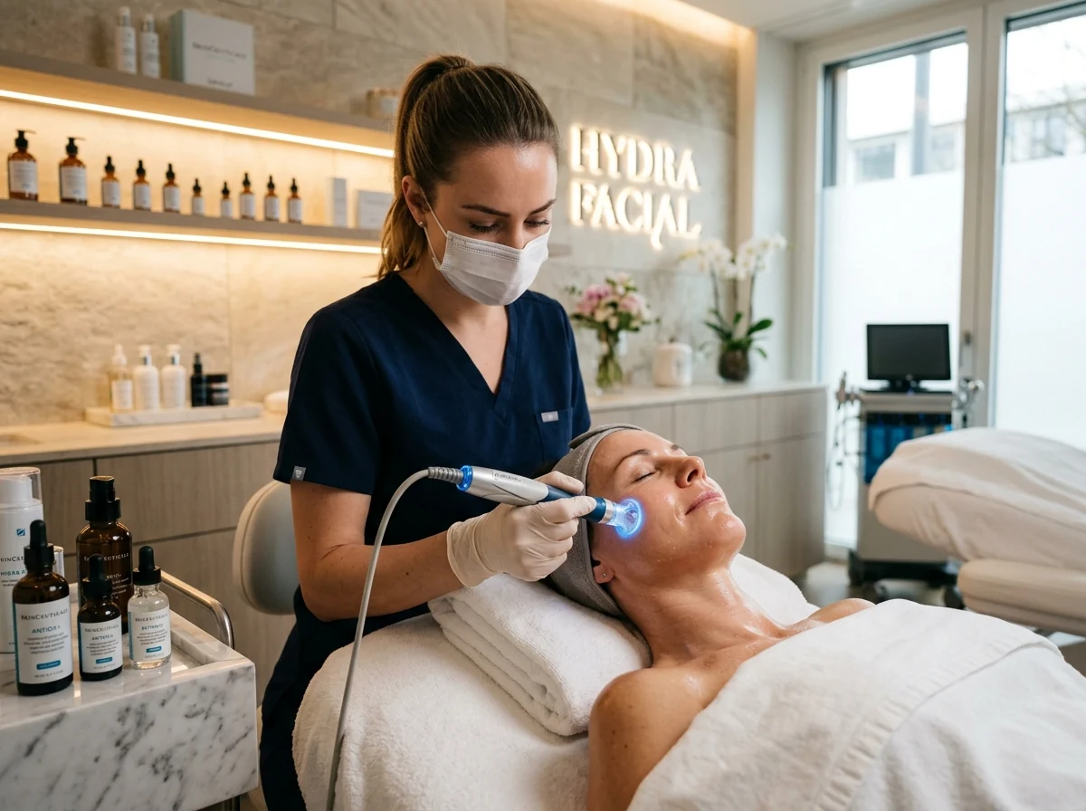 HydraFacial and skin therapy at Glamor Gossip