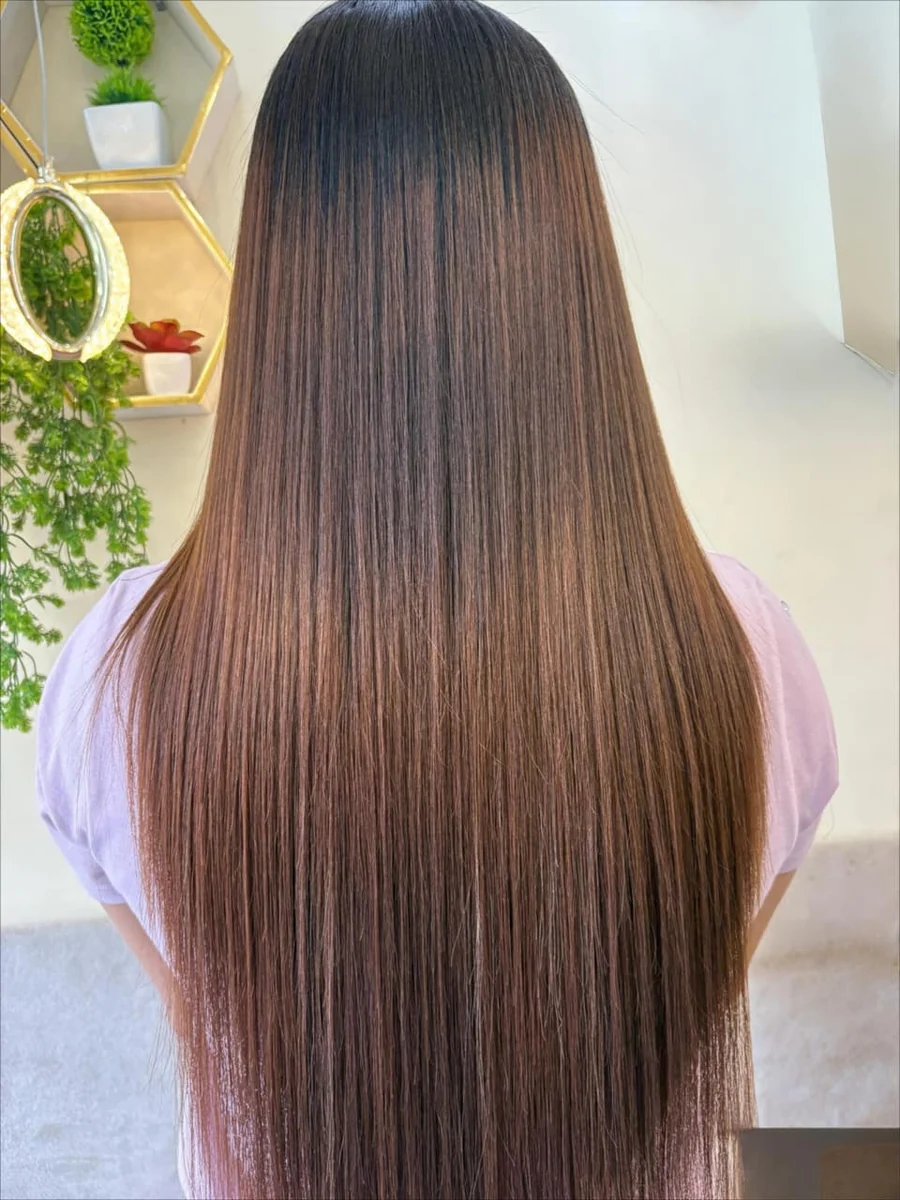 Full-Length Mirror Silk Smoothing