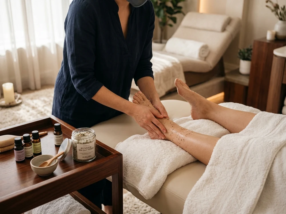 Premium Pedicure & Manicure Spa treatment at Glamor Gossip